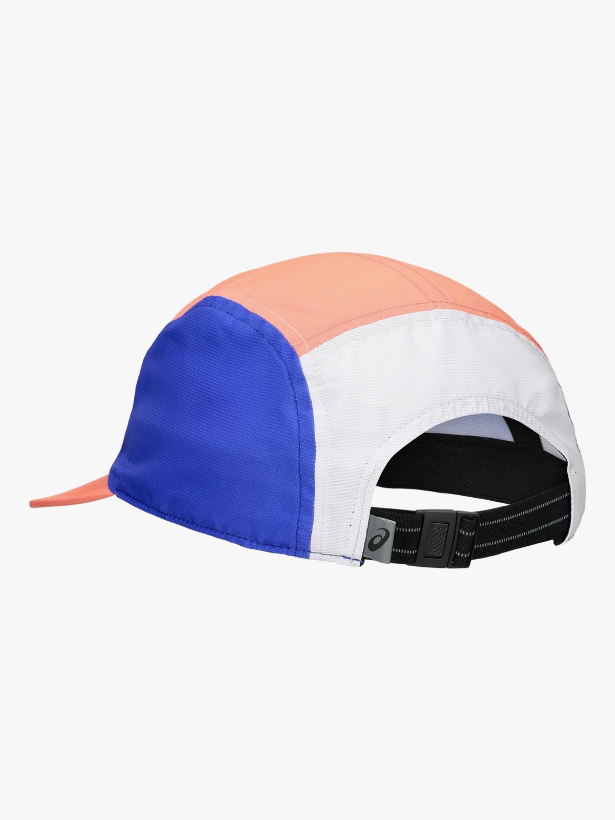 ASICS Performance Running 5 Panel Cap Sun Coral / Brilliant White