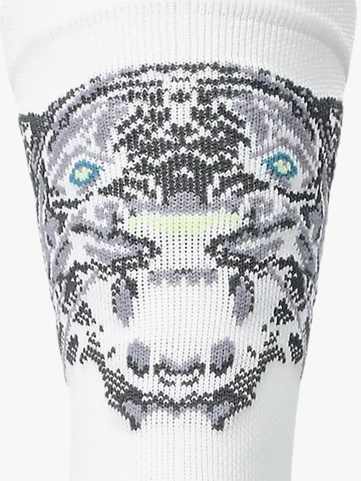 ASICS Performance Run Sock Crew Brilliant White/Illuminate Yellow/F.Teal