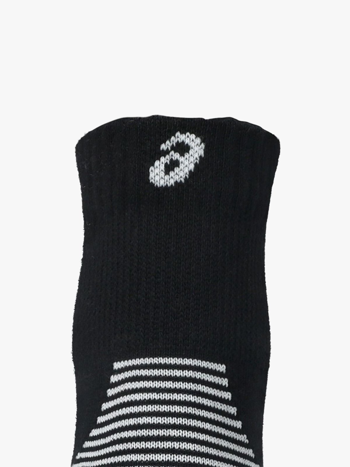 ASICS 2 Pack Cushioned Run Quarter Sock Performance Black