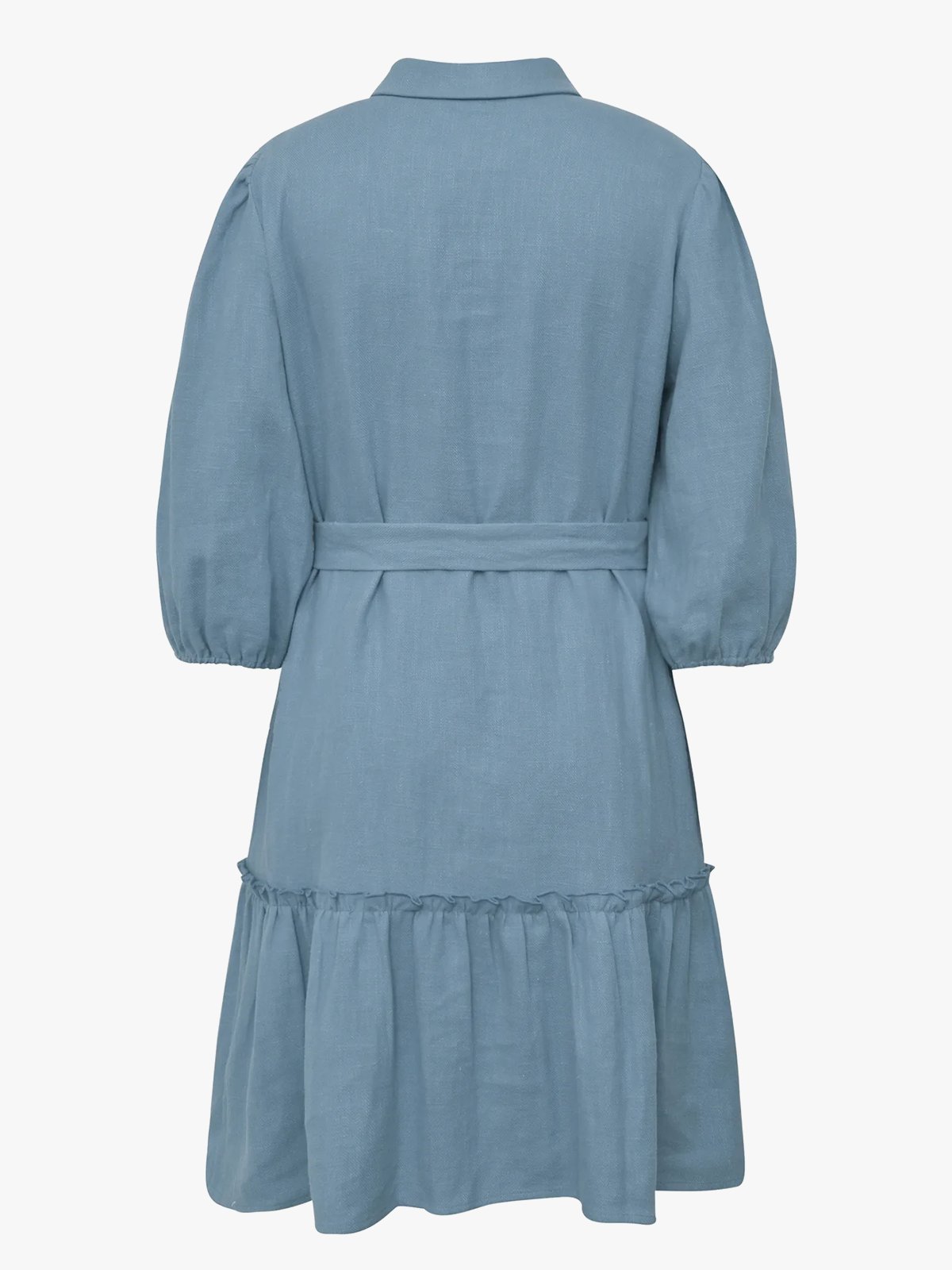 A-View Linen dress Dusty Blue
