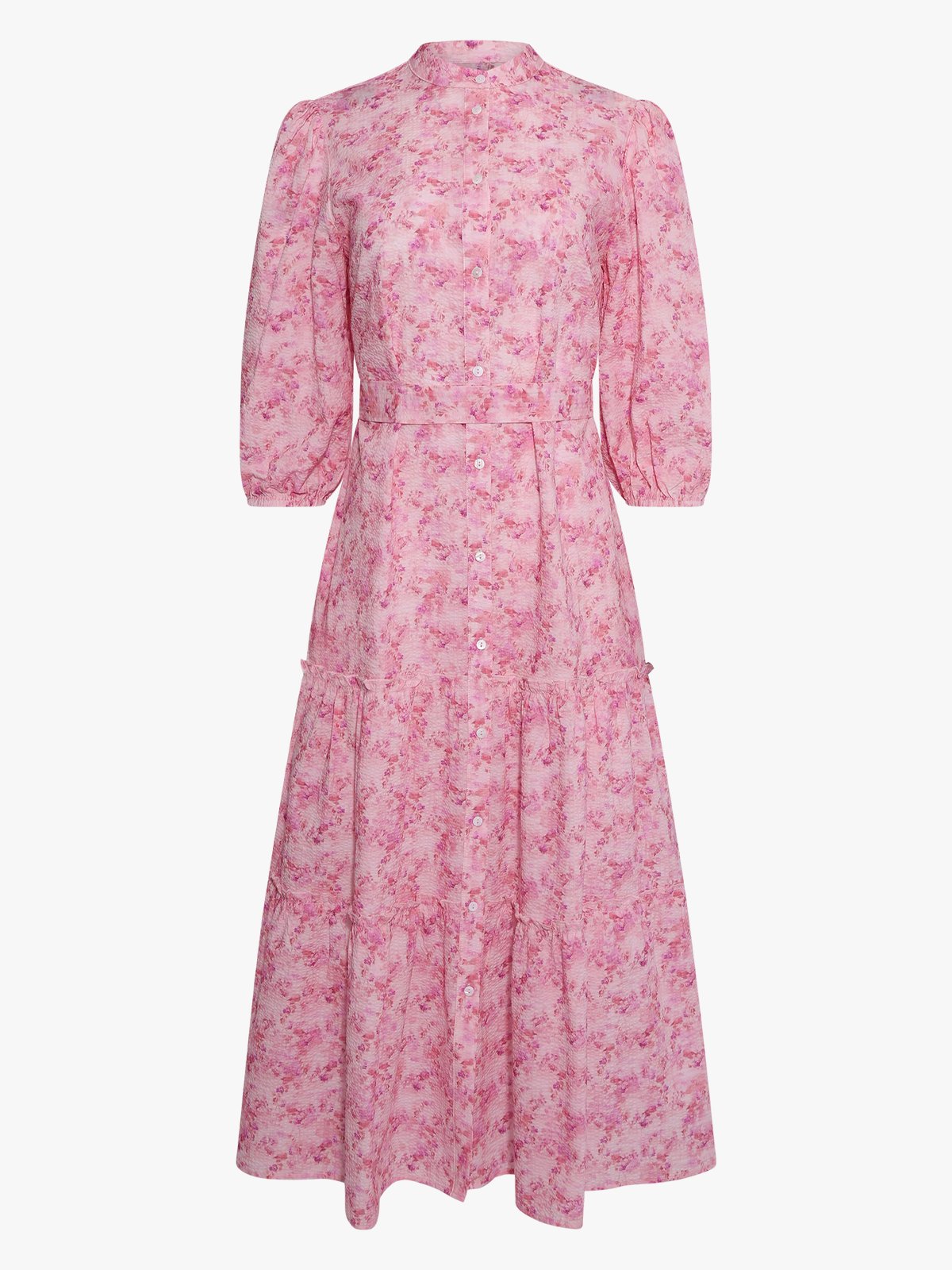 A-View Kate Long Dress Rose / Hot Pink
