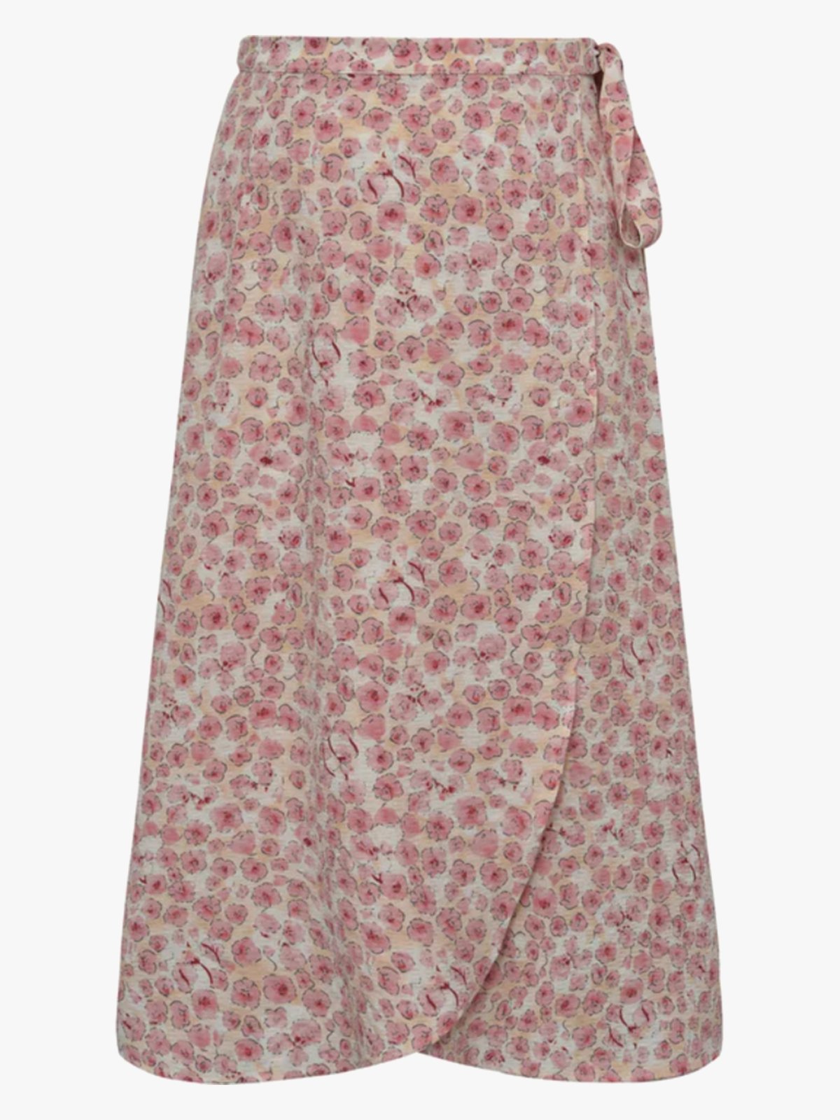 A-View Peony Wrap Skirt Rose/Pink