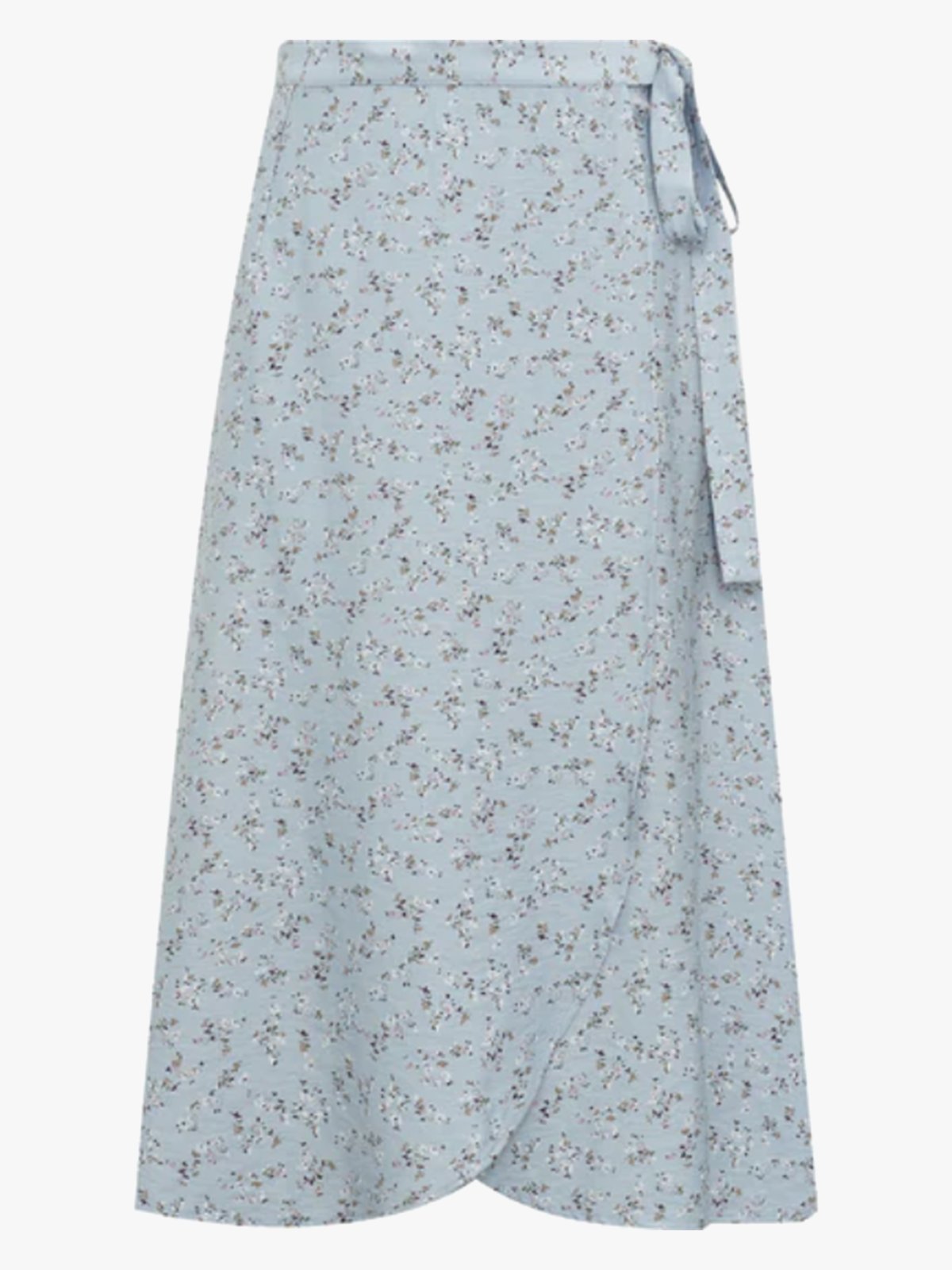 A-View Peony Wrap Skirt Blue / White