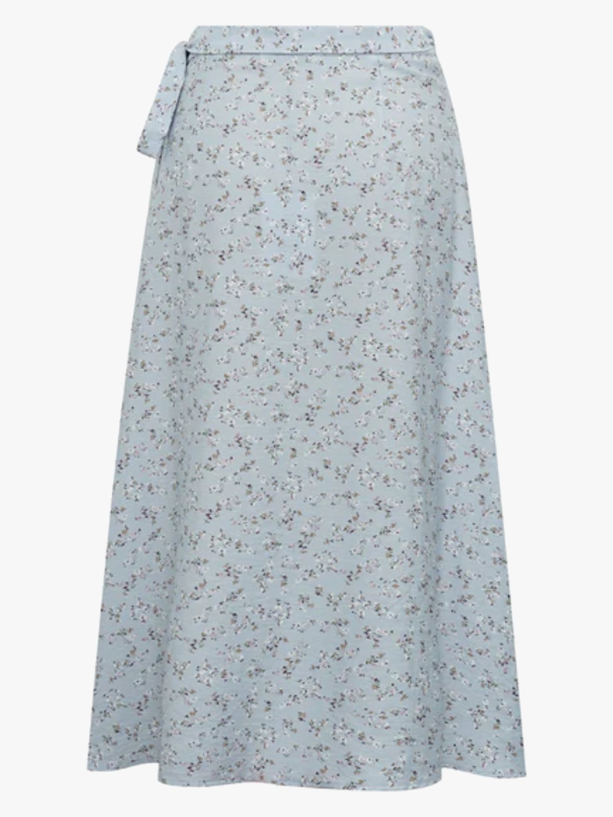 A-View Peony Wrap Skirt Blue / White