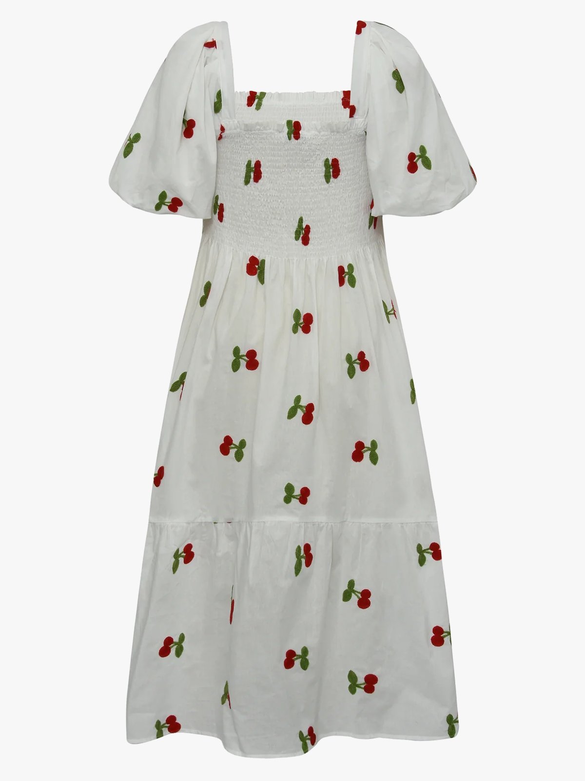 A-View Cheri Fruit Dress White/Red
