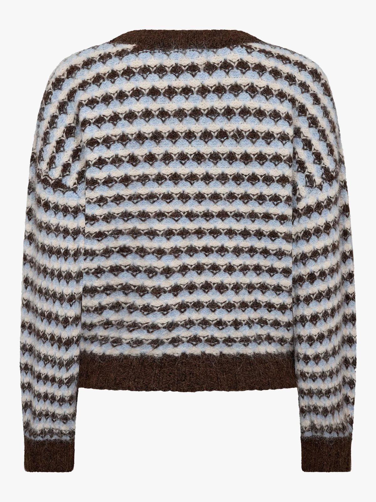 A-View Sassi Knit Pullover Brown/Blue