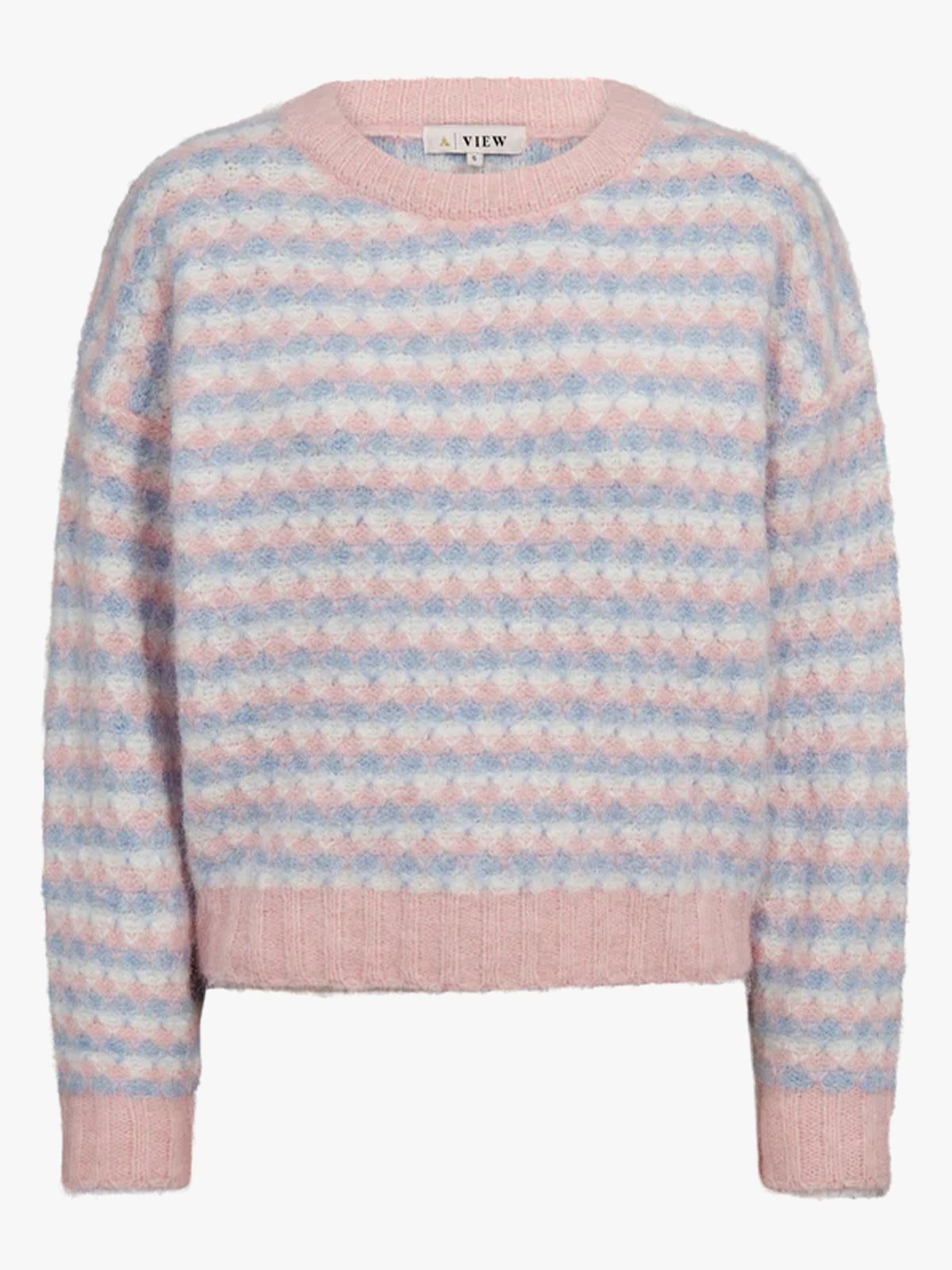 A-View Sassi Knit Pullover Rose / Blue
