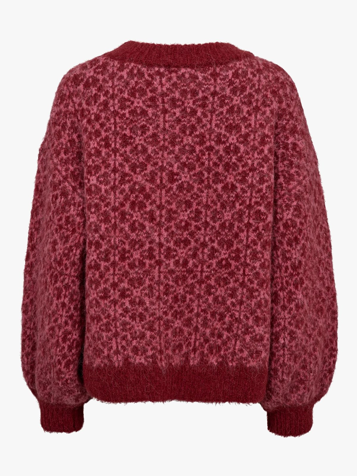 A-View Oslo Knit Pullover 373 Bordeaux/Rose