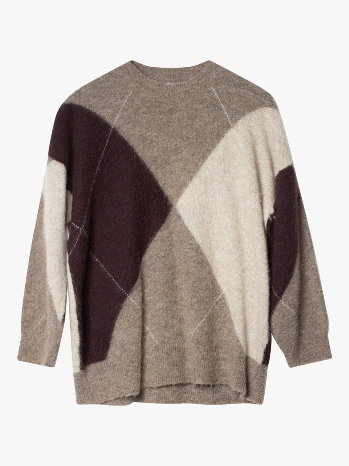 Arnie Says Kayne Argyle Brown Melange Combo