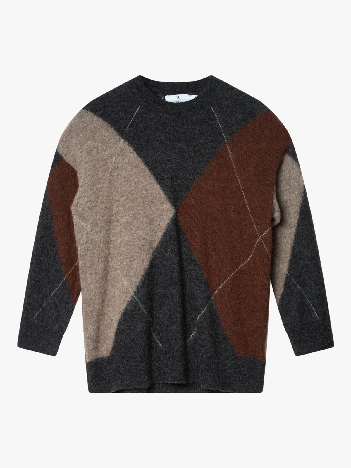 Arnie Says Kayne Argyle Charcoal Combo