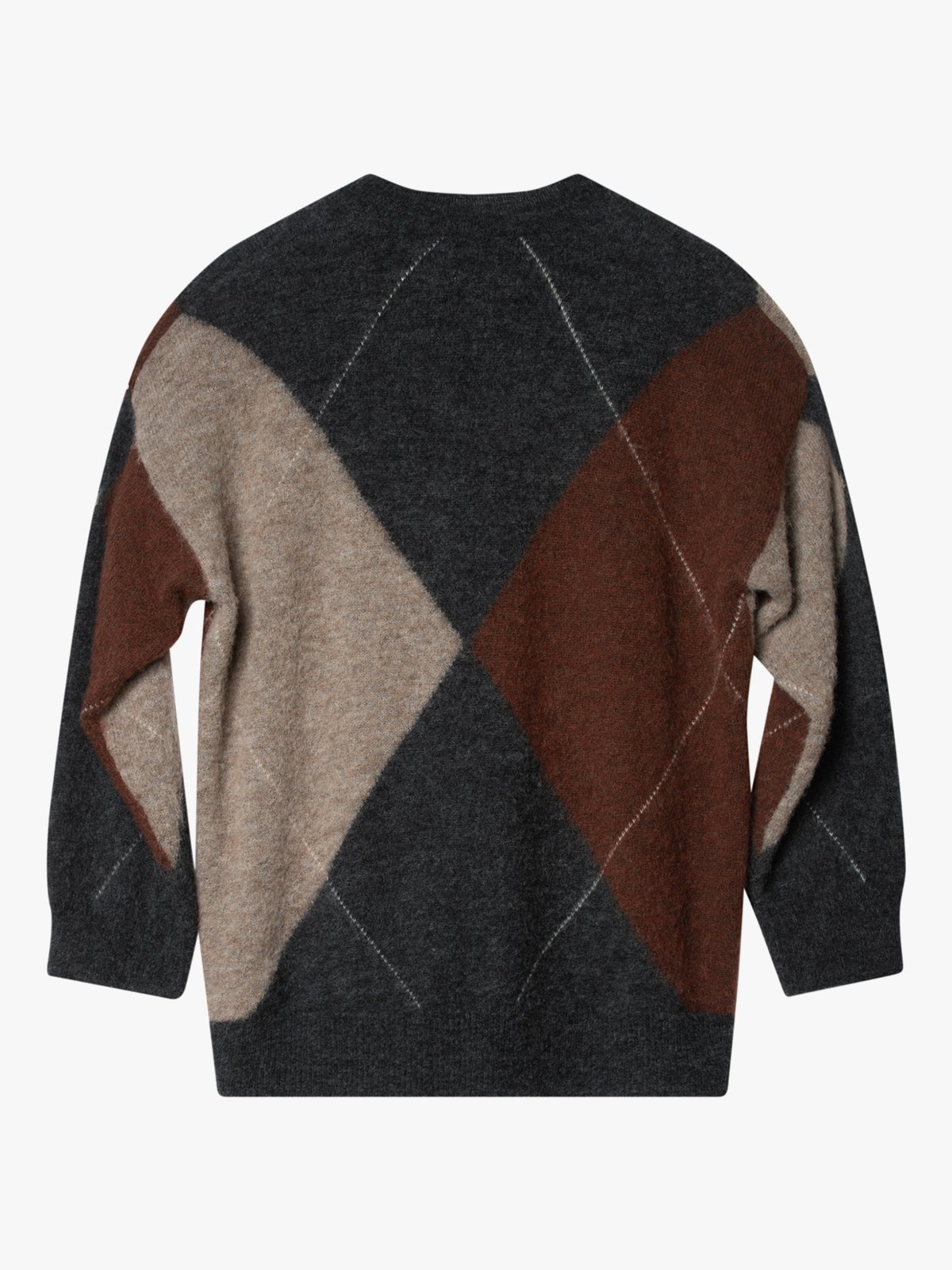 Arnie Says Kayne Argyle Charcoal Combo