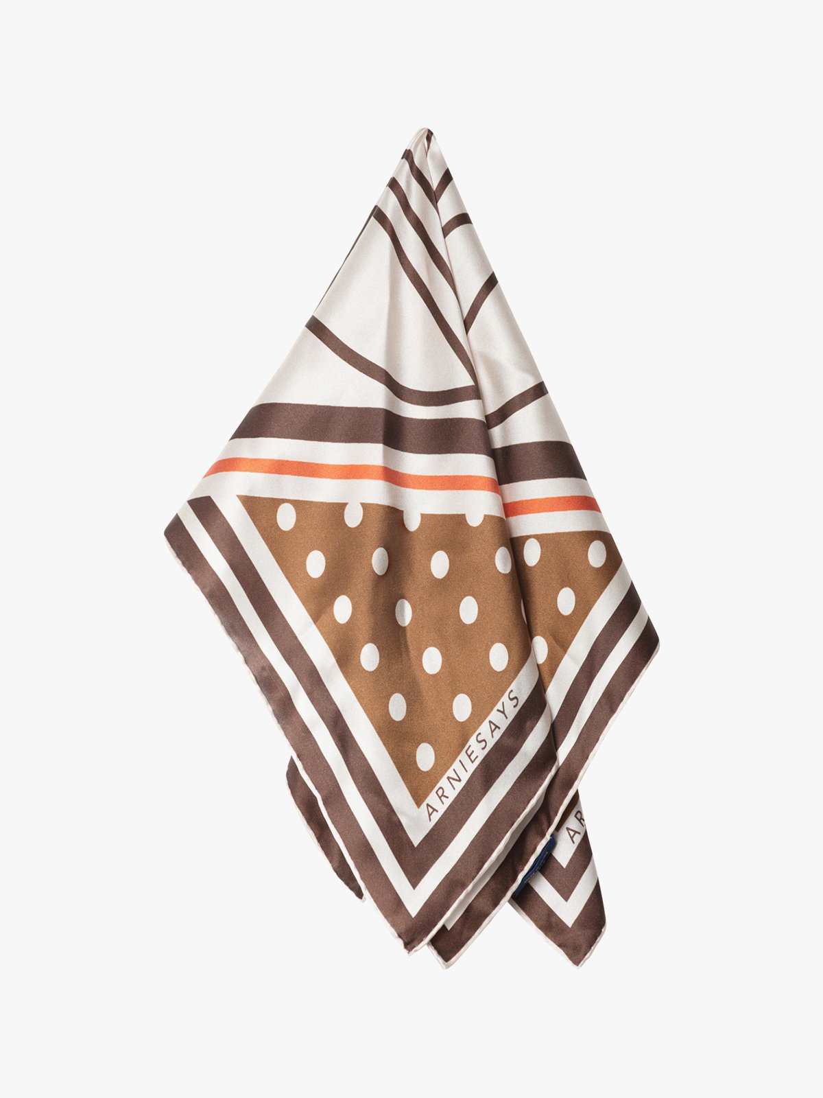 Arnie Says Kemsington Silk Brown Multi