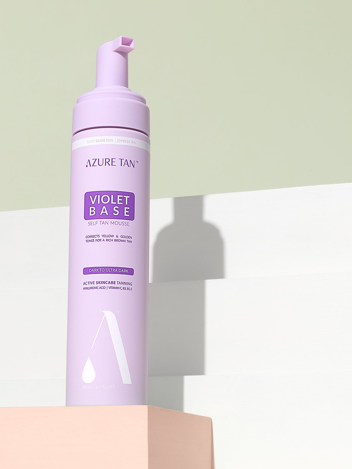 Azure Tan Self Tan Mousse - Violet Base - Medium To Ultra Dark Flerfarget
