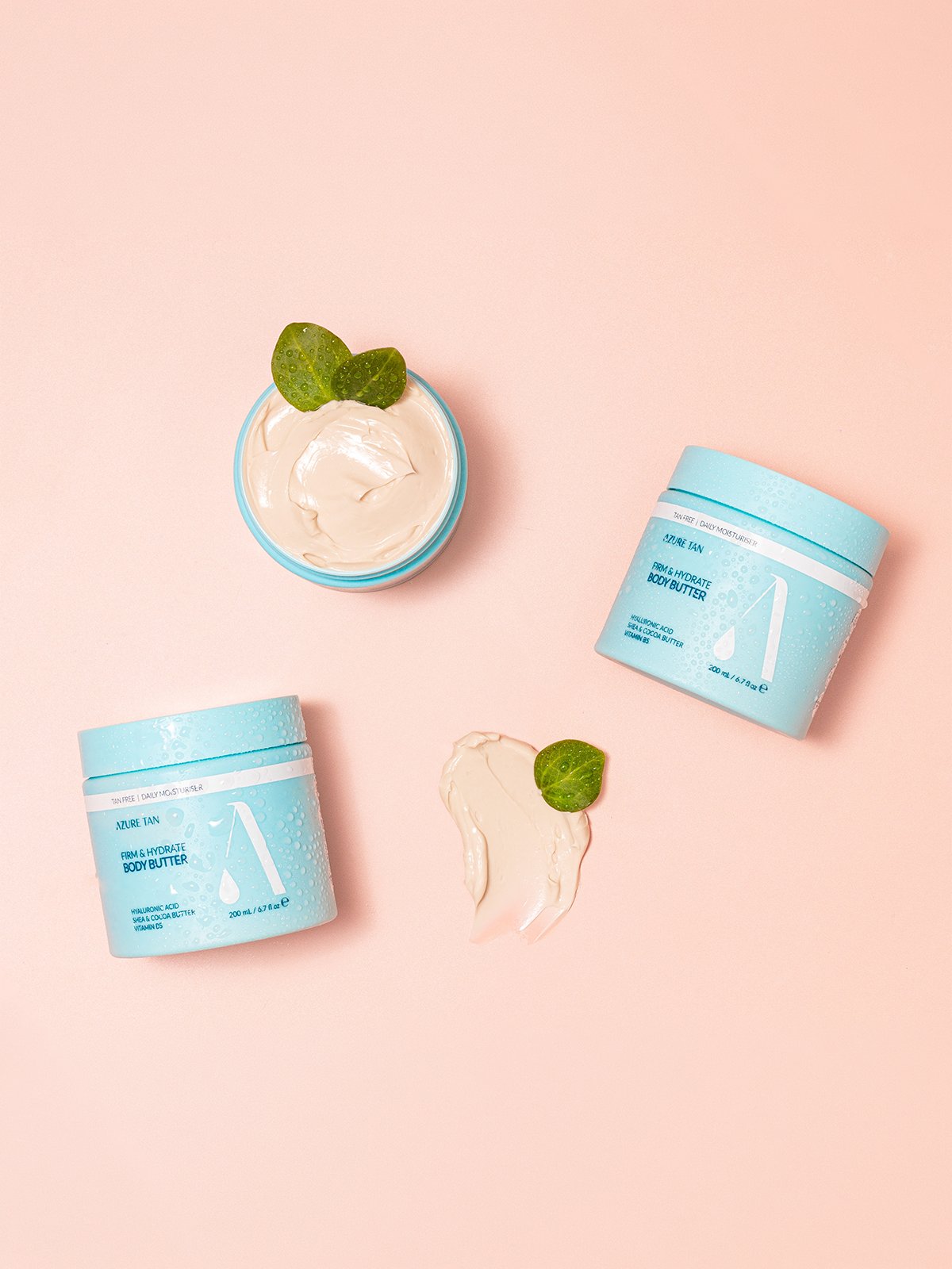 Azure Tan Firm & Hydrate Body Butter 200ML Flerfarget