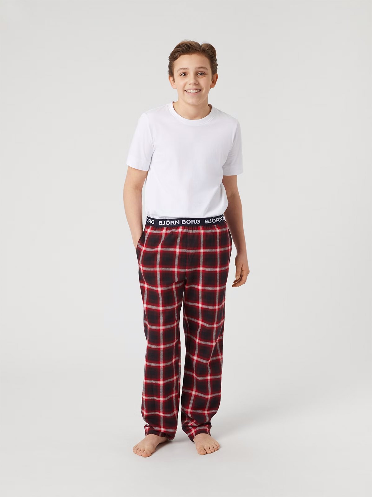 Björn Borg Borg Core Pyjama Pants Lumber Check