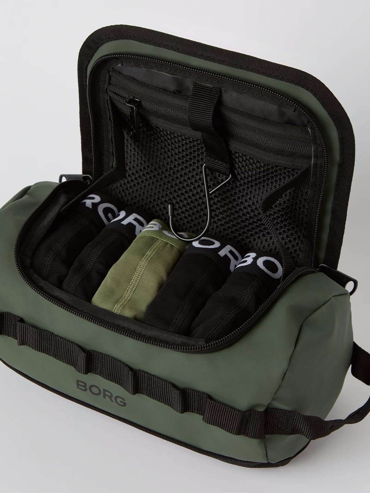 Björn Borg Borg Cotton Stretch Boxer 7-Pack Black / Green