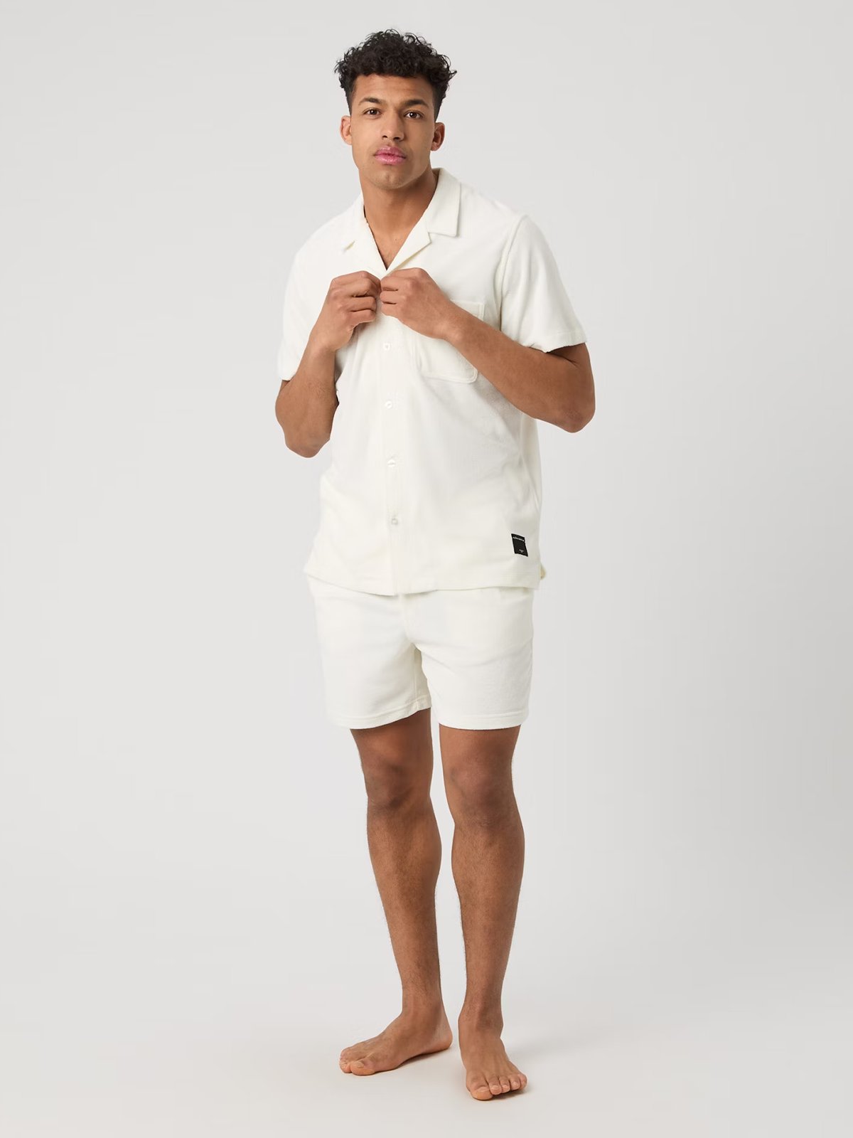 Björn Borg Borg Toweling Shorts Egret