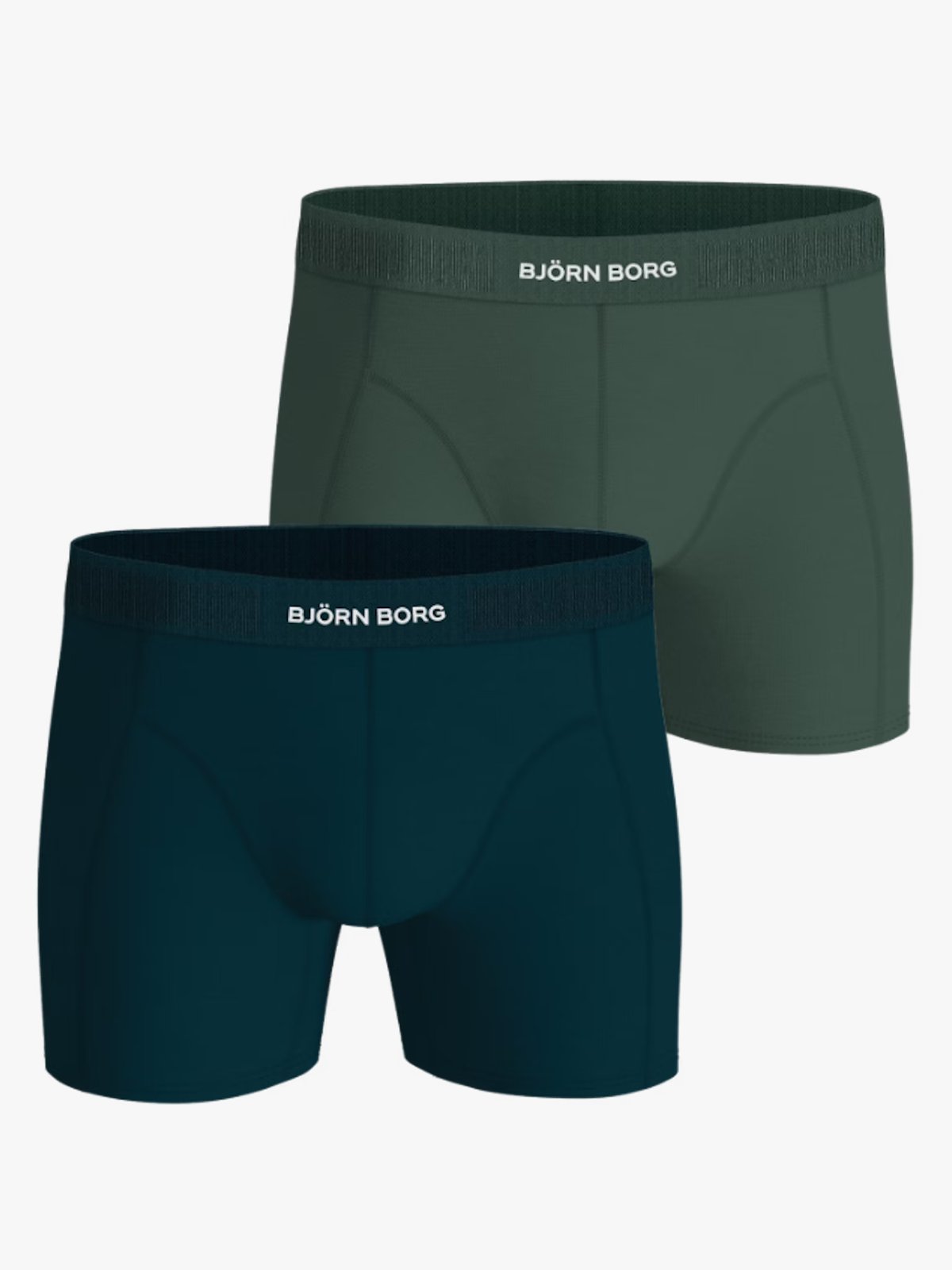 Björn Borg Lyocell Boxer 2-Pack Blue, Green