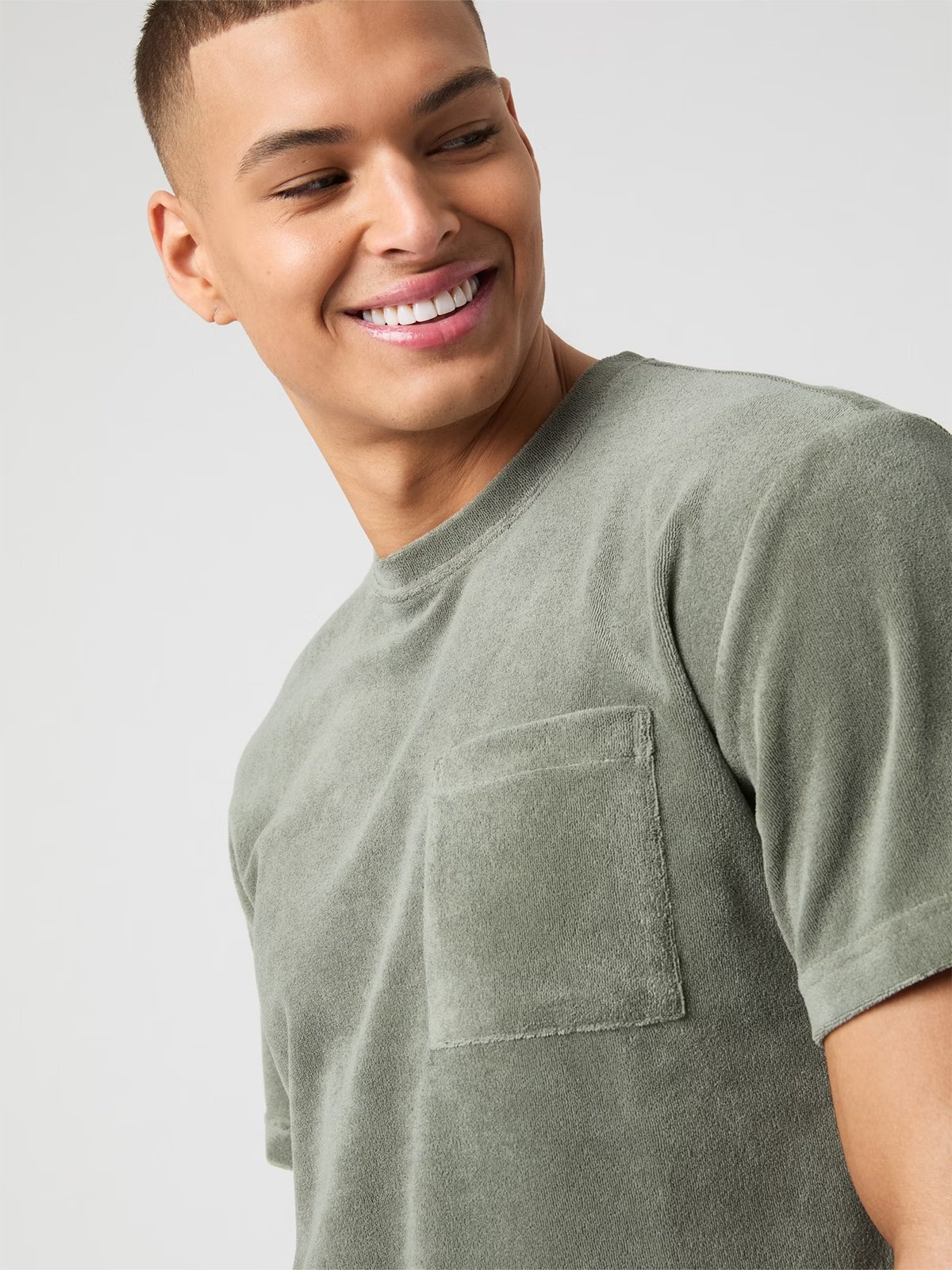 Björn Borg Borg Toweling T-shirt Agave Green