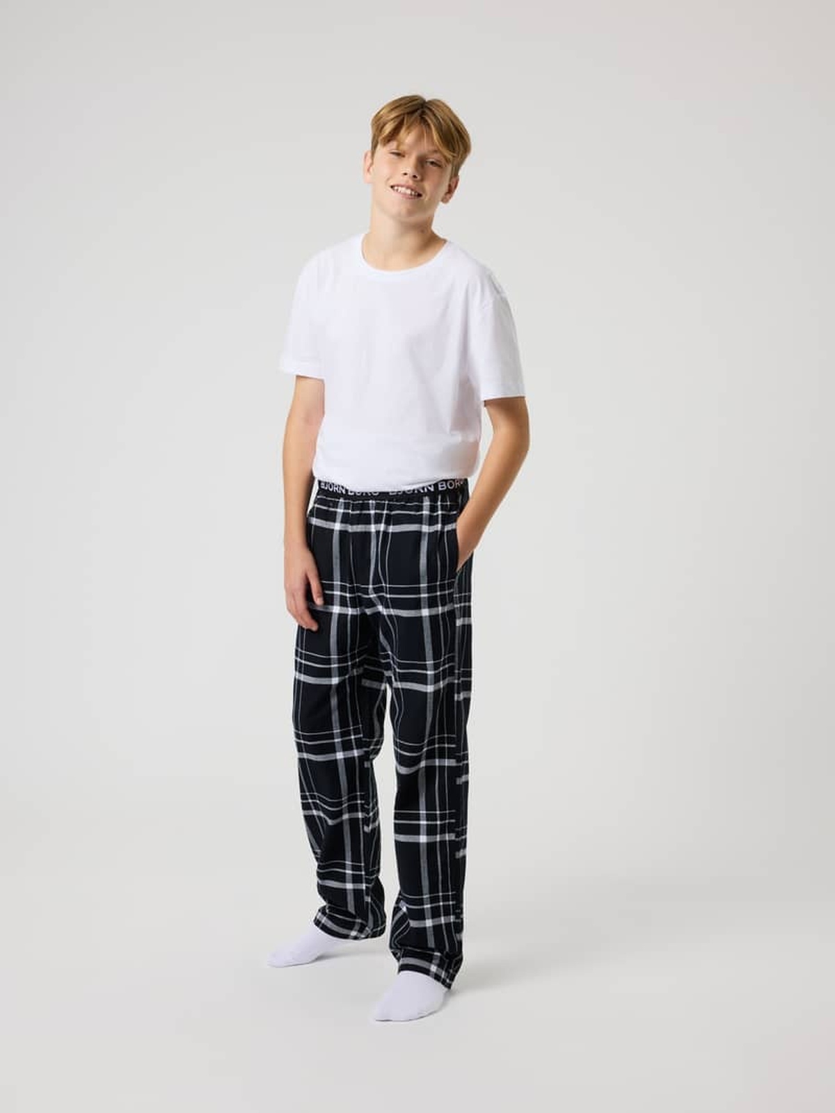 Björn Borg Core Flannel Pyjama Pants Lounge Pattern