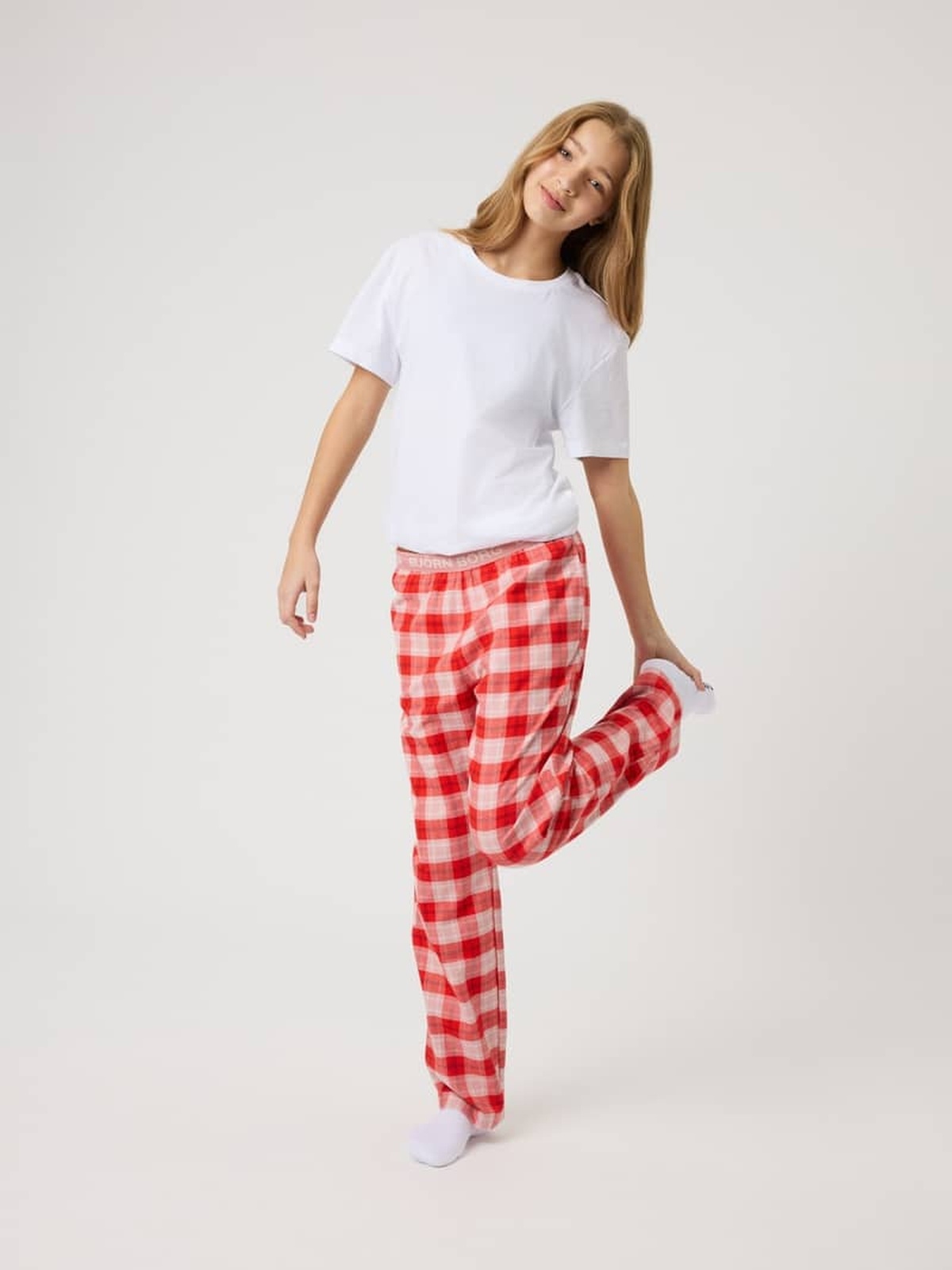 Björn Borg Core Flannel Pyjama Pants Small Tartan 4