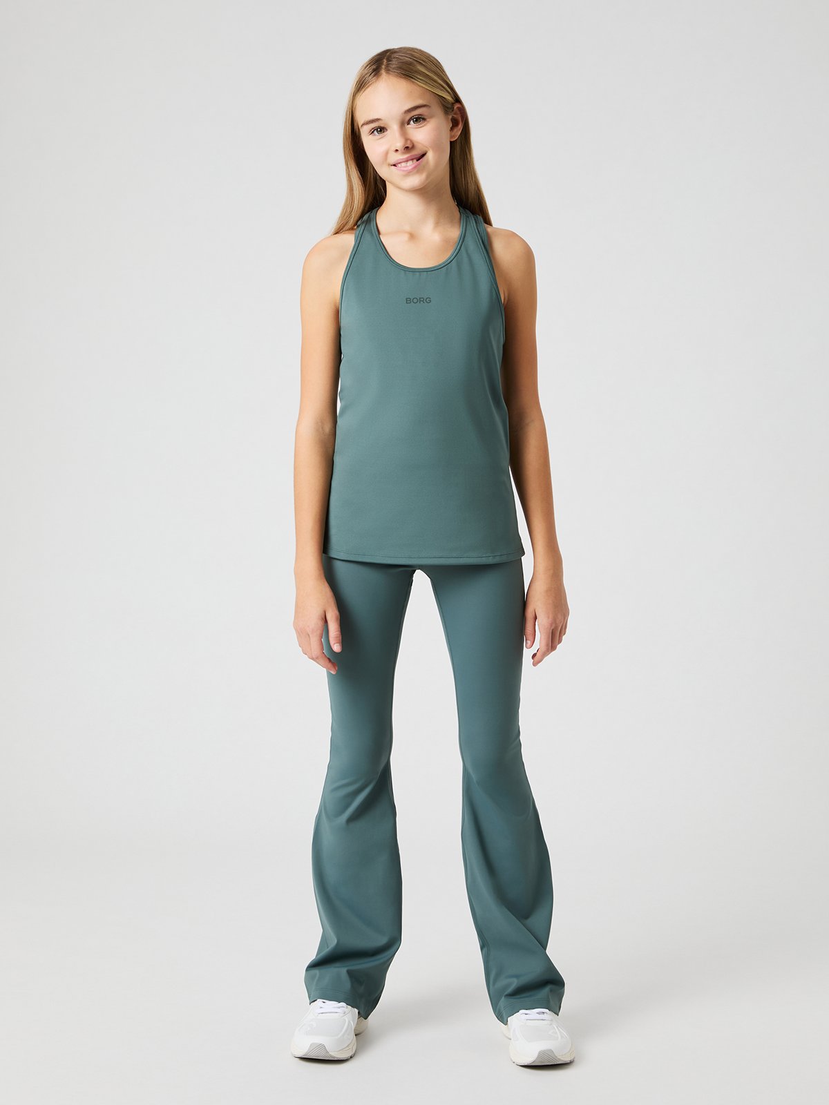 Björn Borg Borg Racerback Tank Top BALSAM GREEN