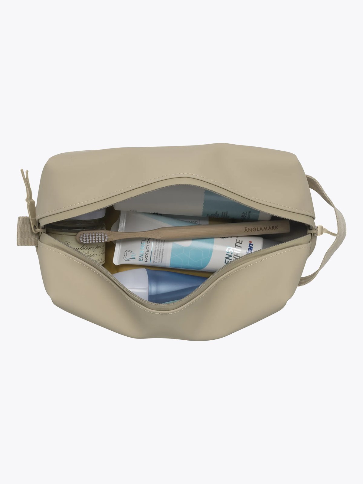 Beckmann Street Washbag Beige