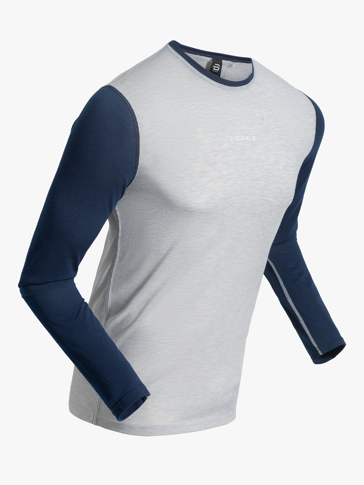 Dæhlie Activate Wool Mix Long Sleeve Quiet Grey