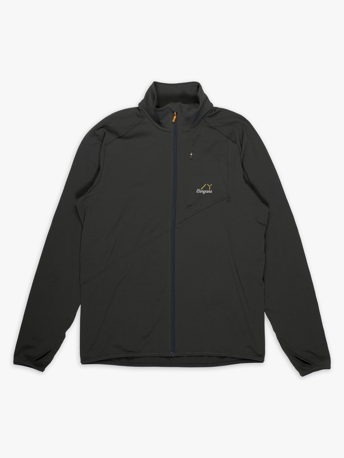 Bergans Y LightLine Essence Midlayer Jacket Men Dark Shadow Grey