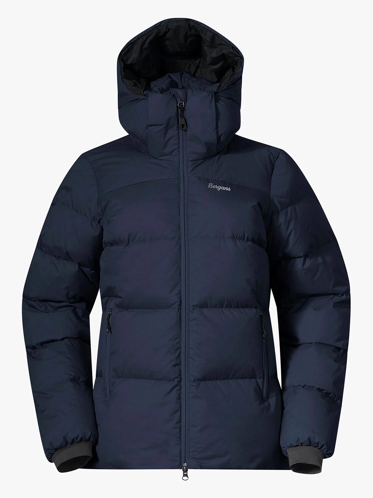 Bergans Lava Warm Down Jacket w/Hood Women Navy Blue