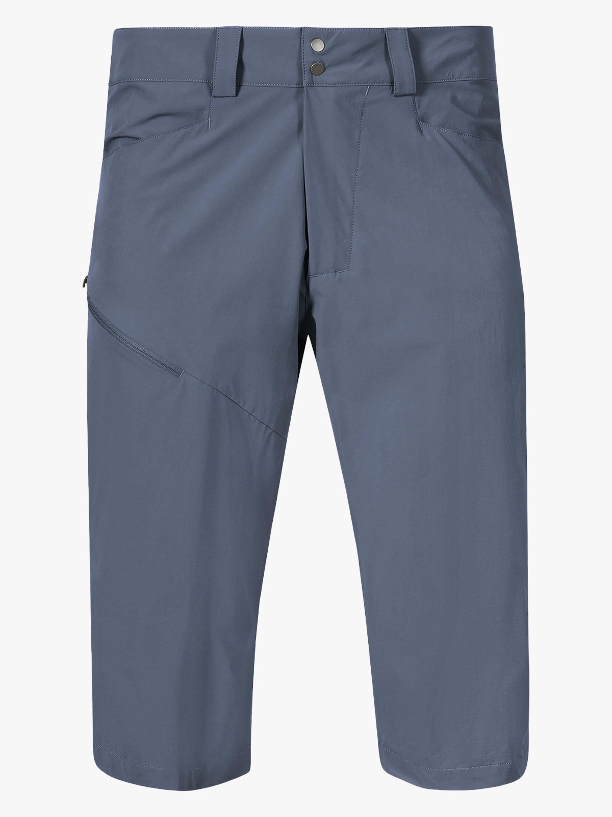 Bergans Vandre Light Softshell Long Shorts Men Granite Blue