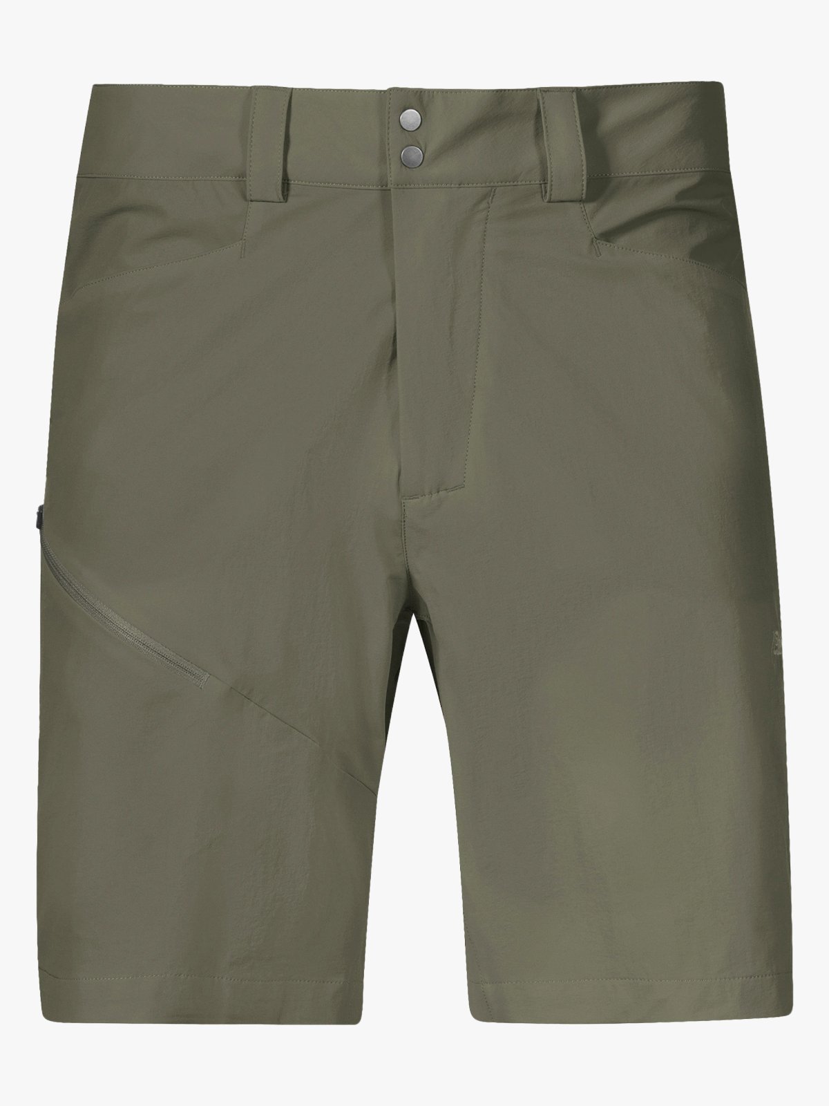 Bergans Vandre Light Softshell Shorts Men Green Mud