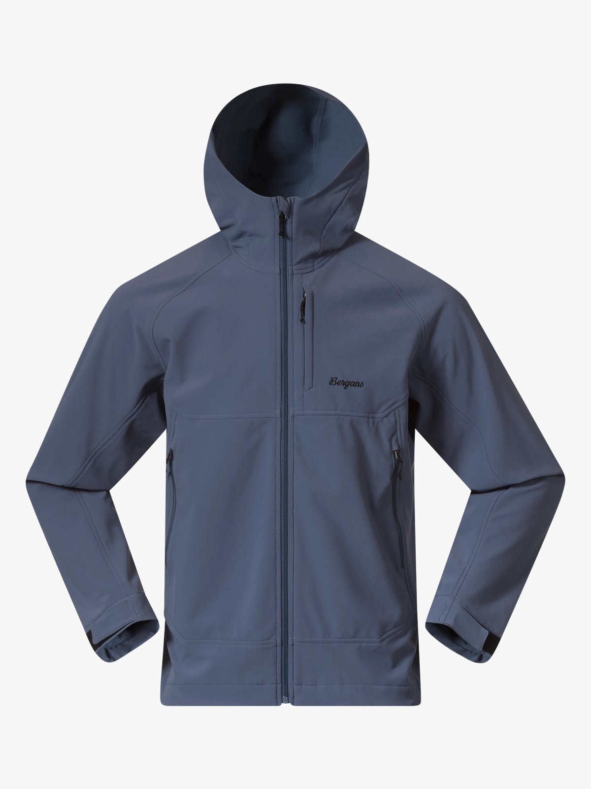 Bergans Vaagaa Softshell Jacket Hood Men Granite Blue