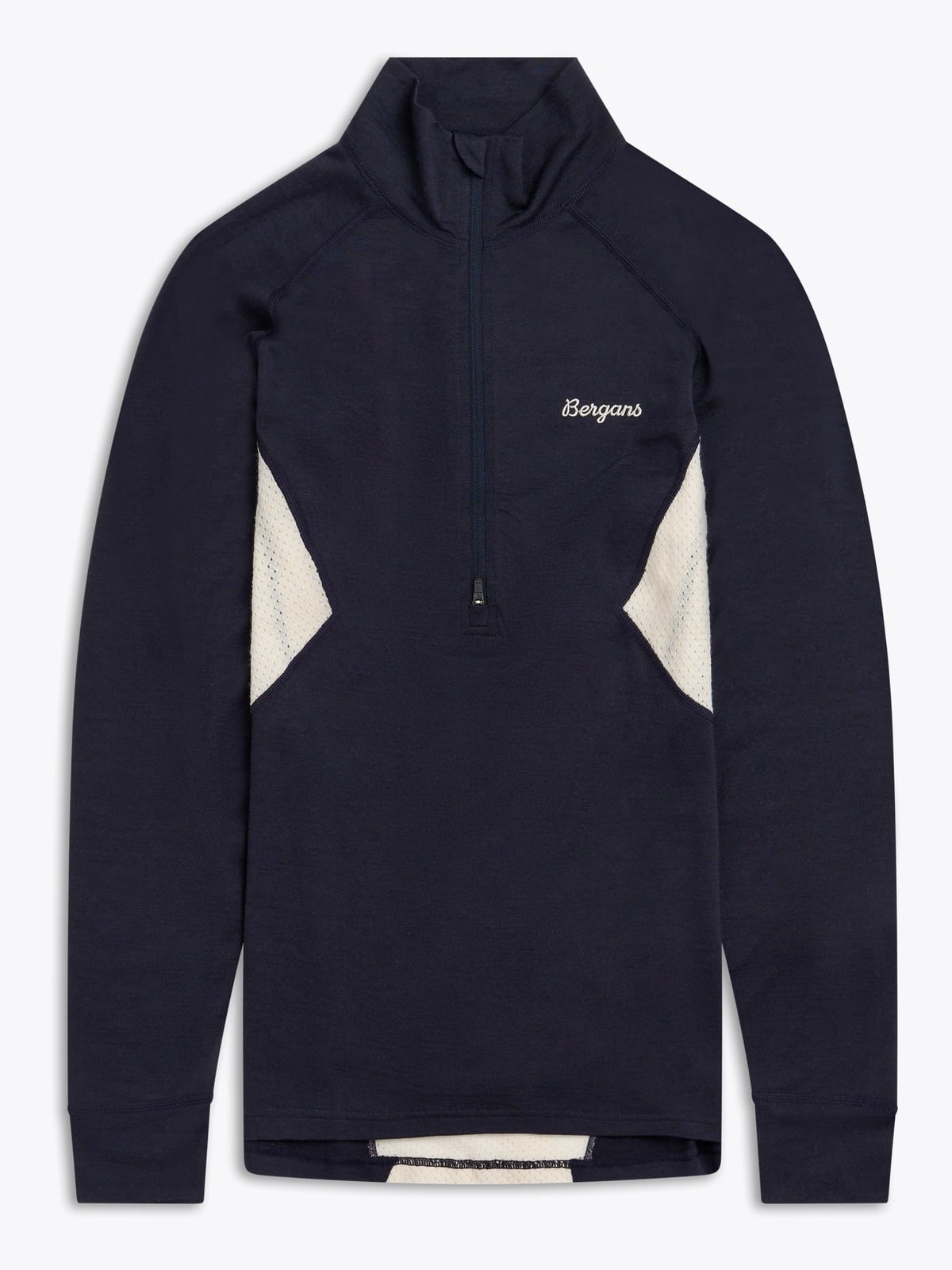 Bergans Inner:Pure Merino Half Zip Women Dark Navy