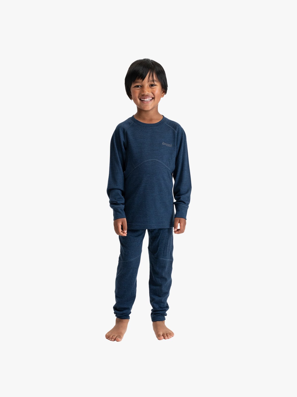 Bergans Inner:Pure Merino Kids Tights Navy
