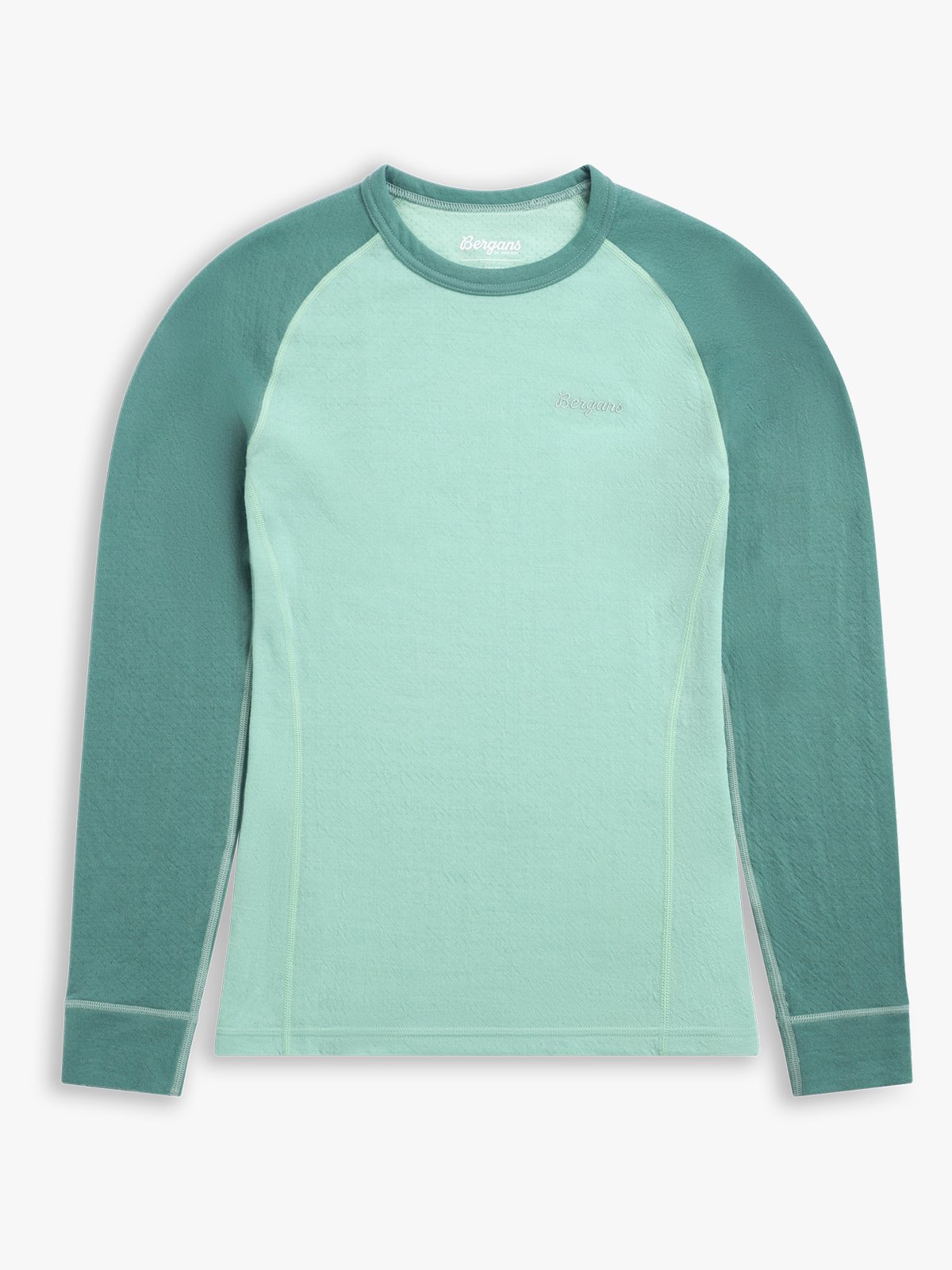 Bergans Inner:Dual Merino Long Sleeve Women Mint Crush