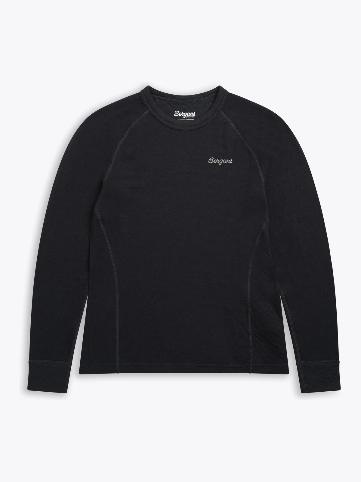 Bergans Inner:Dual Merino Junior Long Sleeve Dark Shadow Grey