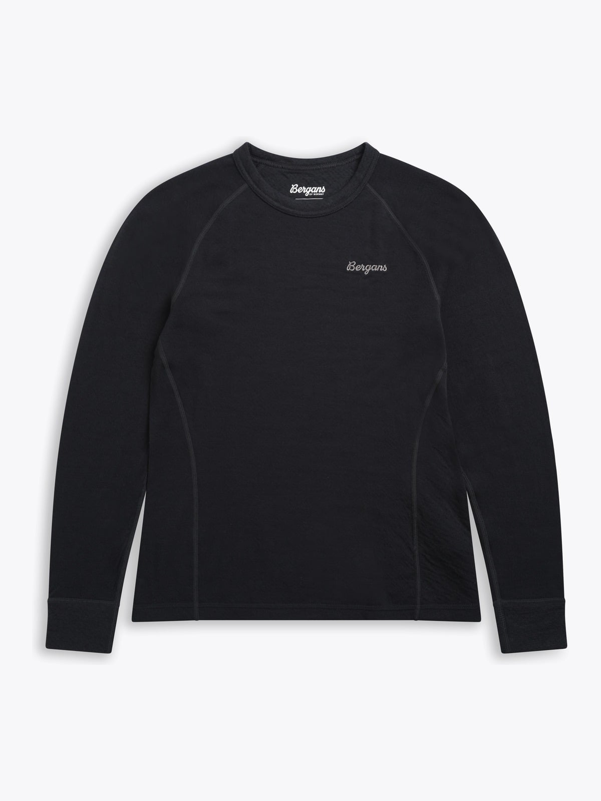Bergans Inner:Dual Merino Junior Long Sleeve Dark Shadow Grey