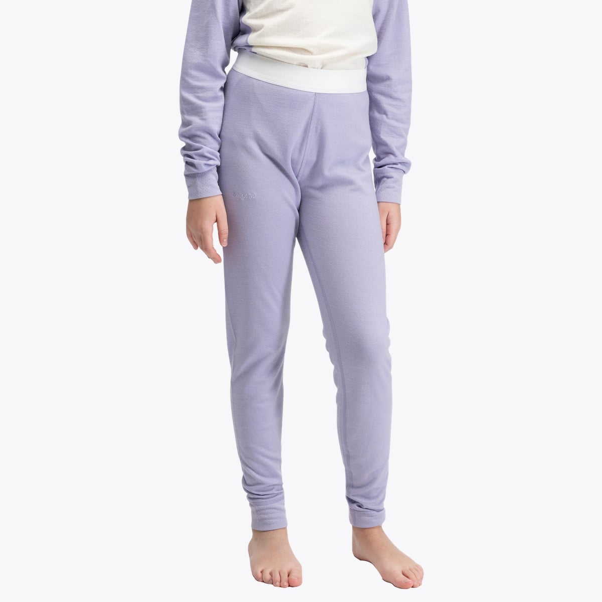 Bergans Inner:Dual Merino Junior Tights Light Acai Smoothie