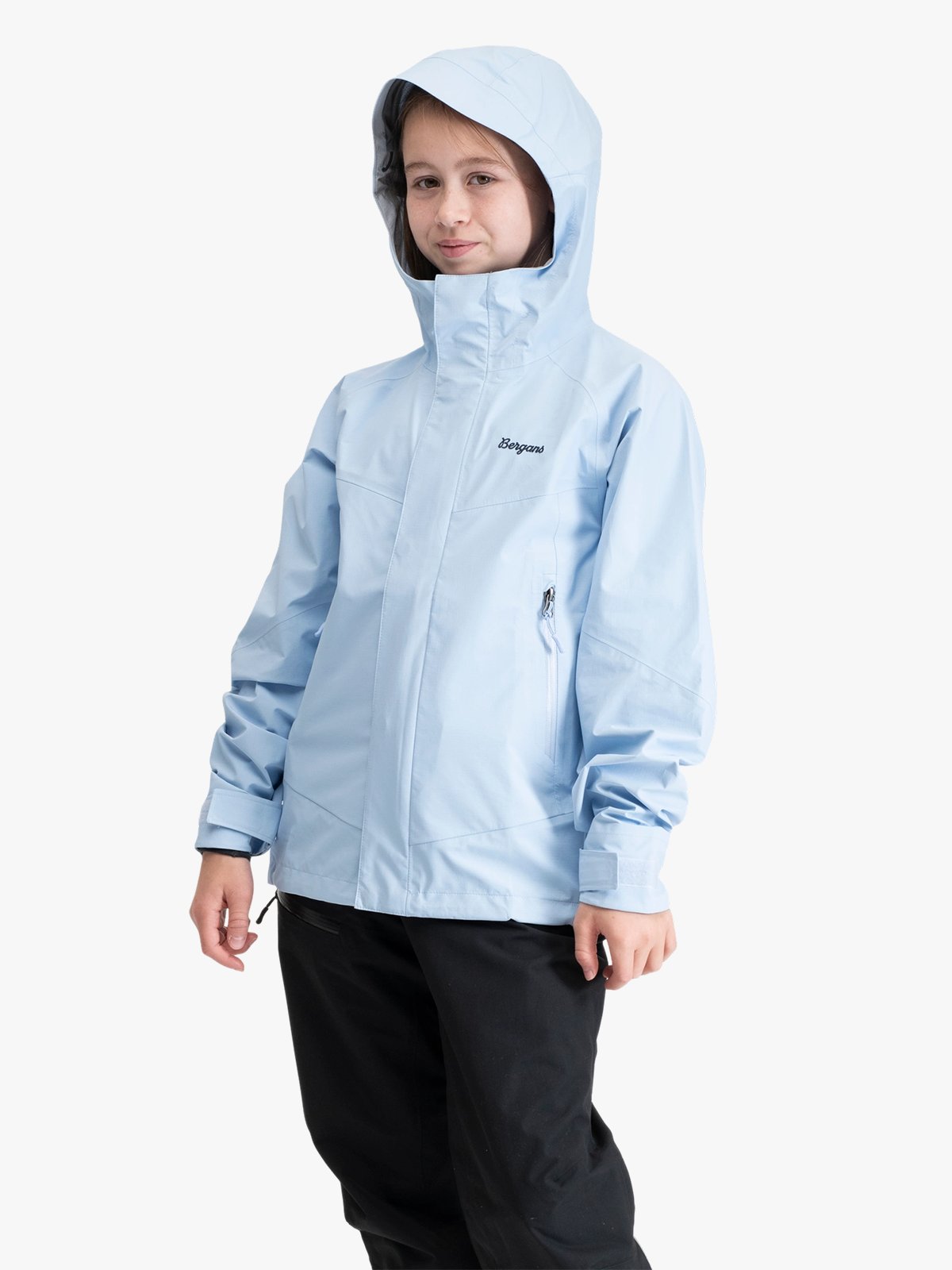 Bergans Junior 3-Lags Shell Jacket Cool Blue