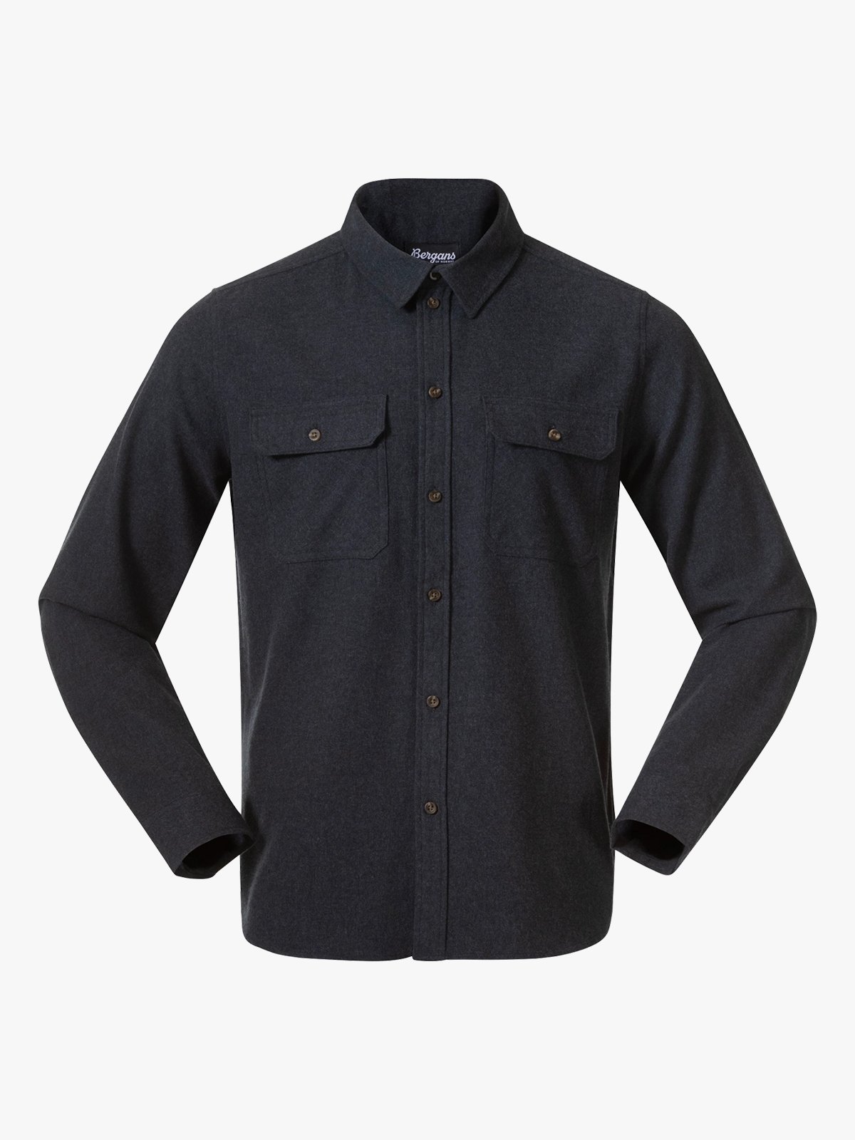Bergans Nordmarka Flannel Shirt Men Navy Blue