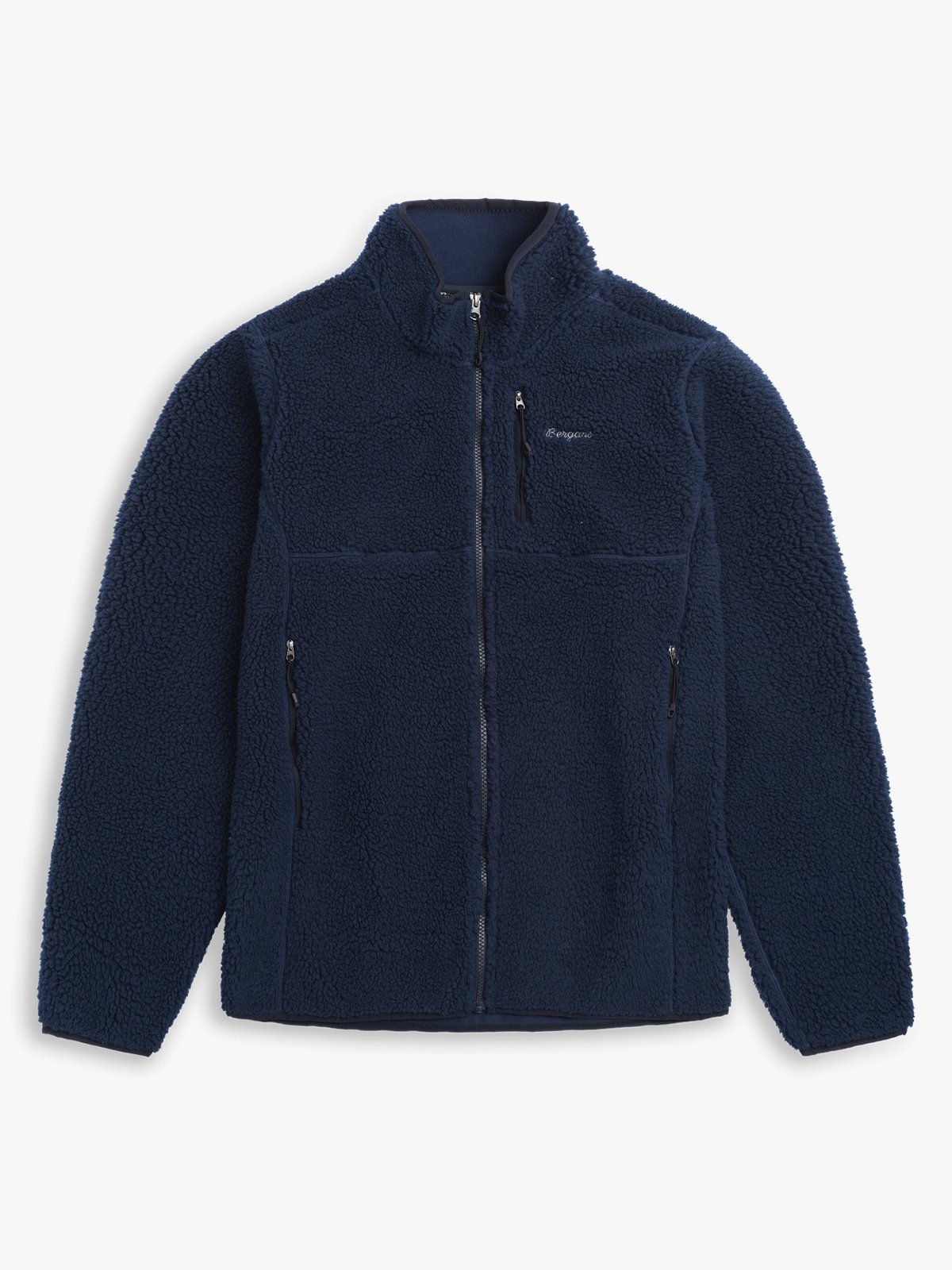 Bergans Lunnan Pile Fleece Jacket Men Navy Blue