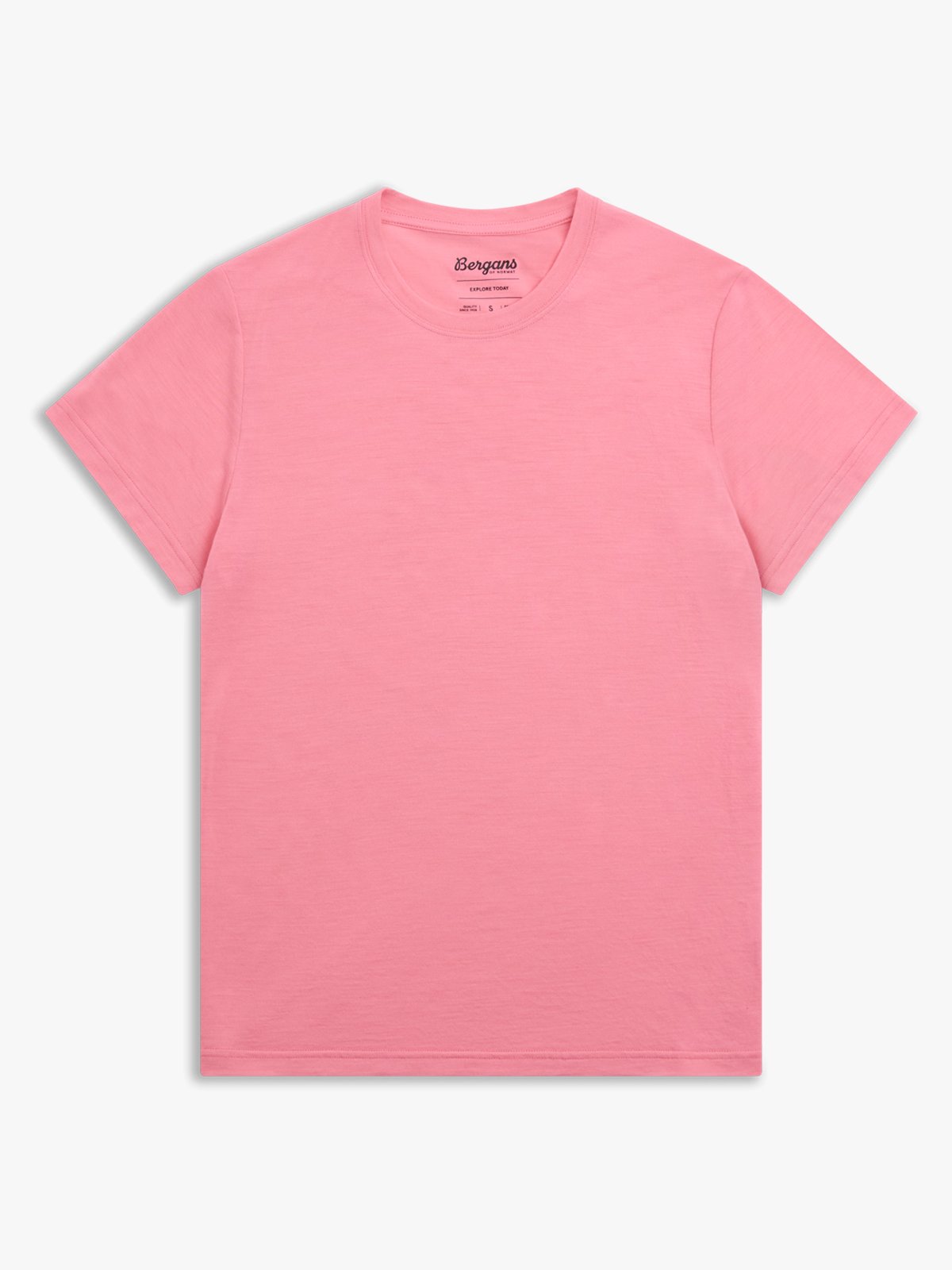 Bergans Merino Light Tee Women Cherry Blossom