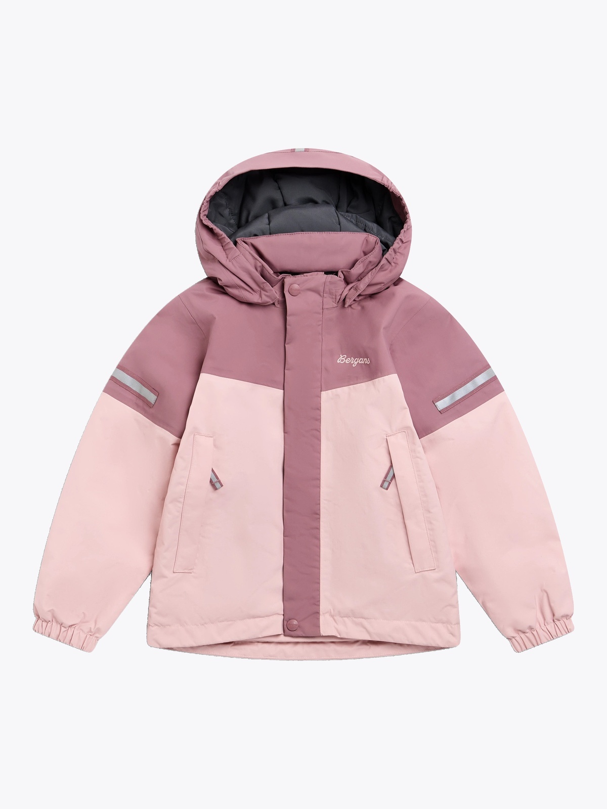Bergans Lilletind Insulated Shell Jacket Kids Faded Pink / Rose Dust