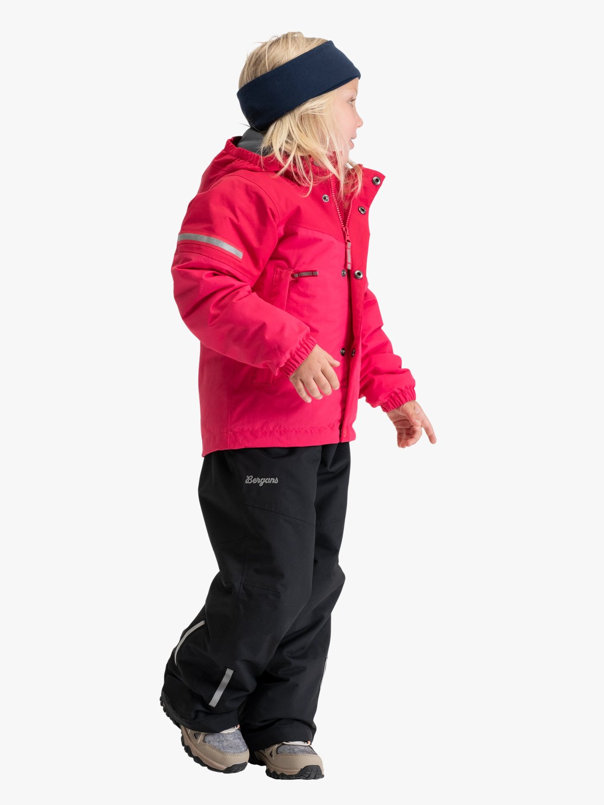 Bergans Lilletind Insulated Shell Jacket Kids Light Alpine Rose