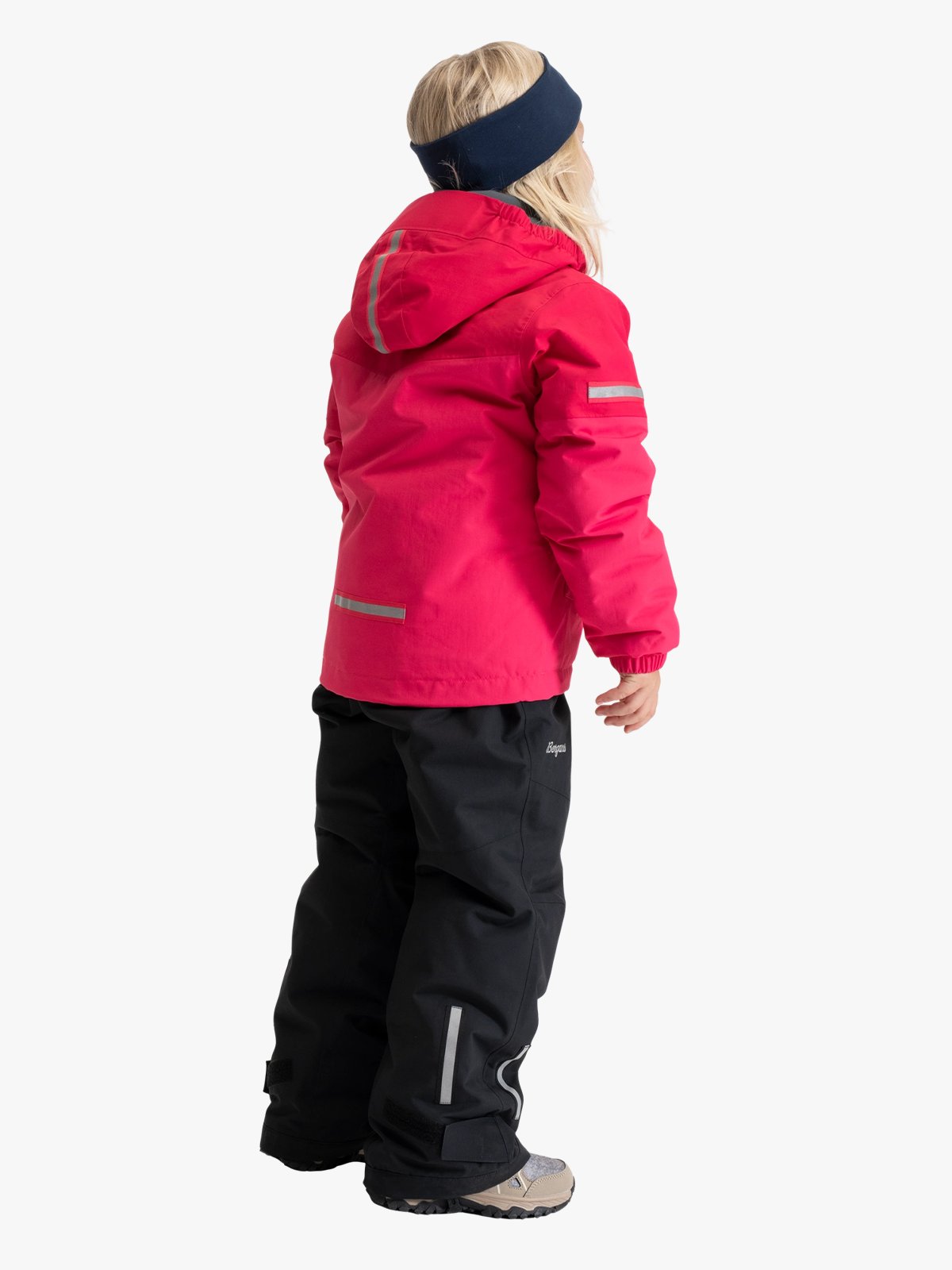 Bergans Lilletind Insulated Shell Jacket Kids Light Alpine Rose