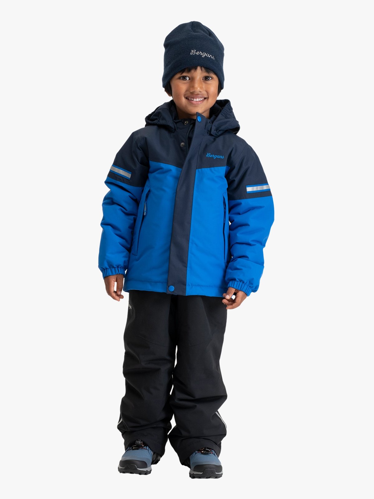 Bergans Lilletind Insulated Shell Jacket Kids Olympic Blue