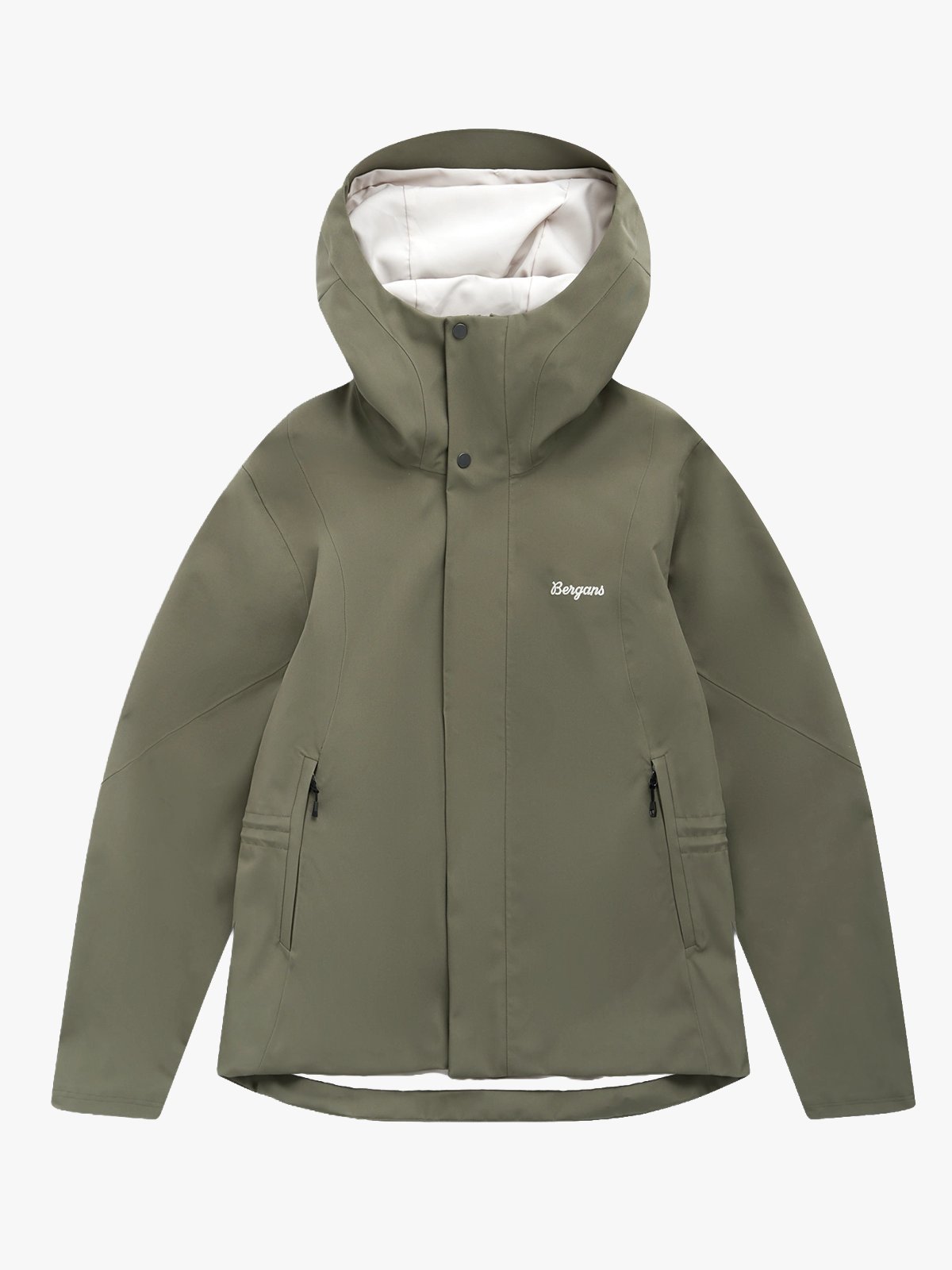 Bergans Vega 2L Shell Jacket Women Green Mud