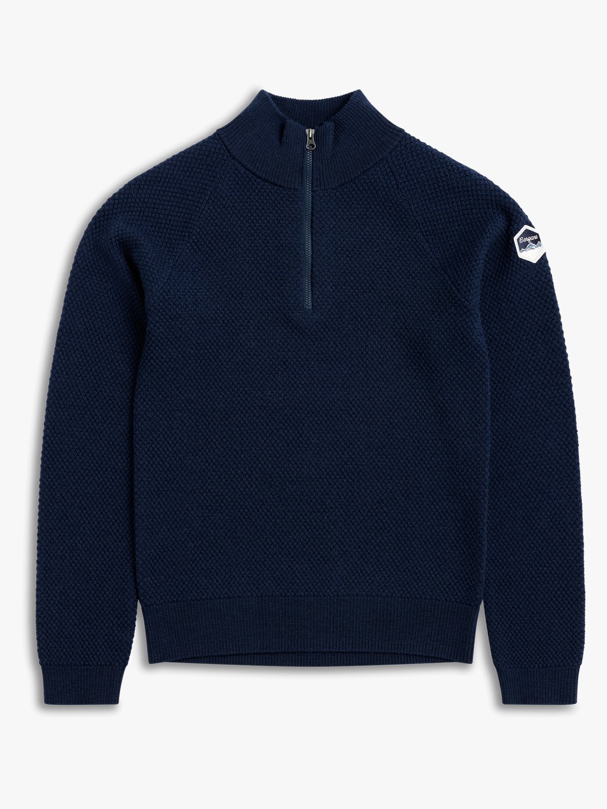 Bergans Fana Wool Sweater Junior Navy Blue