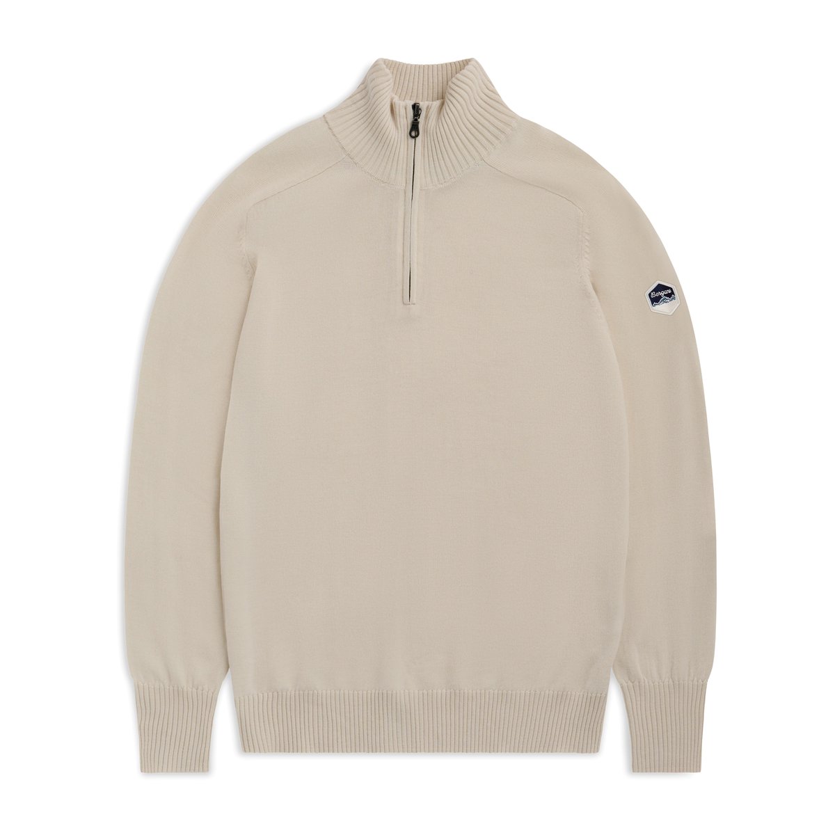 Bergans Minde Wool Half Zip Men Creme